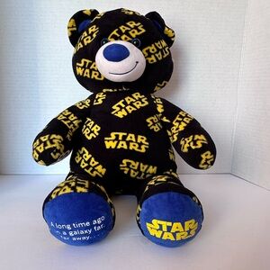 *RARE LIMITED Build a Bear Star Wars Themed Teddy 16in. Stuffed Plush Toy Animal